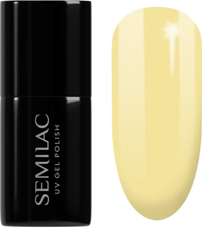 Semilac UV Hybrid Tropical Drinks gel nail polish Farbton 023 Banana 7 ml