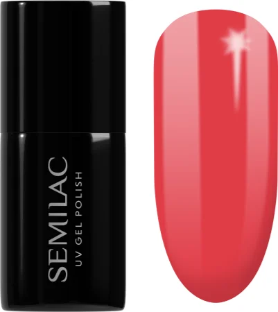 Semilac UV Hybrid Unique Gel Nail Polish Farbton 134 Red Carpet 7 ml