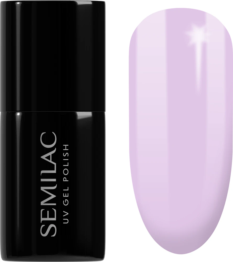 Semilac UV Hybrid Unique Gel Nail Polish Farbton 145 Lila Story 7 ml