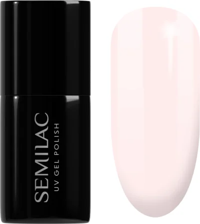 Semilac UV Hybrid Unique Gel Nail Polish Farbton 128 Pink Marshmallow 7 ml