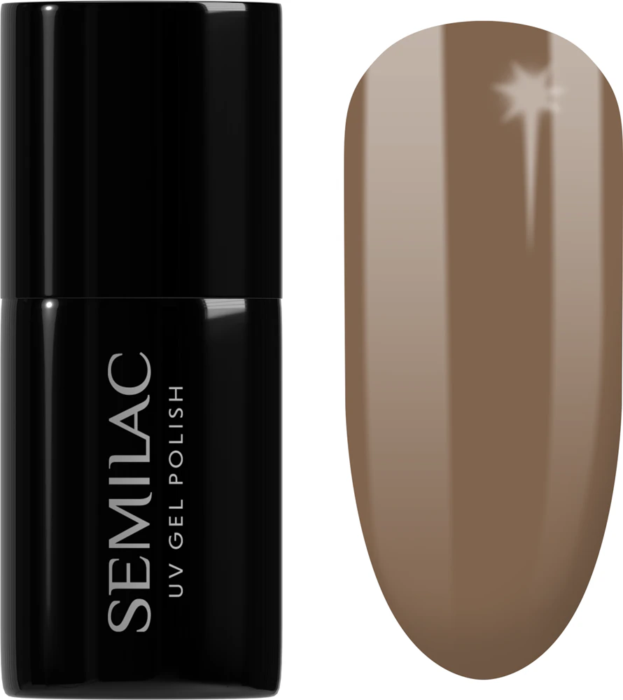 Semilac UV Hybrid WellBeing Gel Nail Polish for UV/LED Lamp Farbton 652 Palo Santo 7 ml