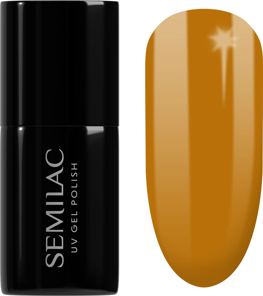 Semilac UV Hybrid WellBeing Gel Nail Polish for UV/LED Lamp Farbton 660 Honey Ritual 7 ml