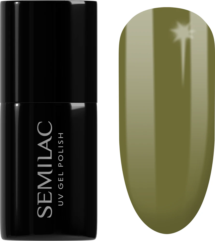Semilac UV Hybrid WellBeing Gel Nail Polish for UV/LED Lamp Farbton 659 Matcha Latte 7 ml