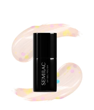 Semilac UV nail polish, 930 Sunny Dots