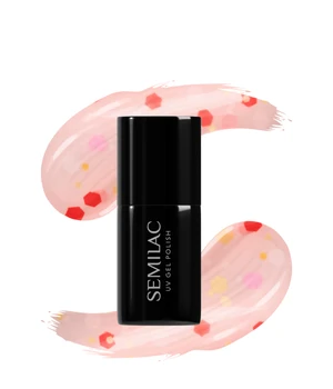 Semilac UV nail polish, 932 Confetti Dance