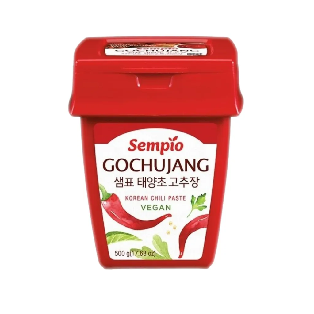 SEMPIO Chili Paste Hot Gochujang 500g from Korea | Gochu Jang | Korean chili paste, vegan