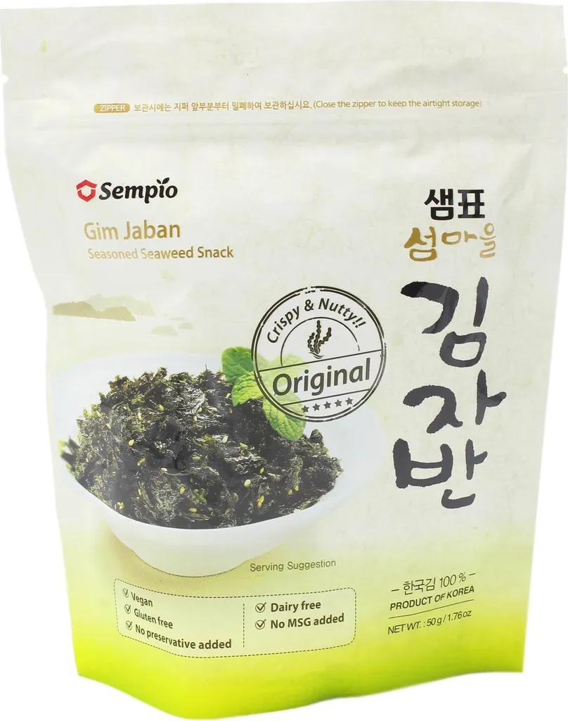 Sempio Roasted Seaweed Snack with Sesame 50g