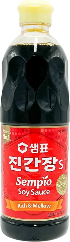 Sempio dark soy sauce Jin S 860ml