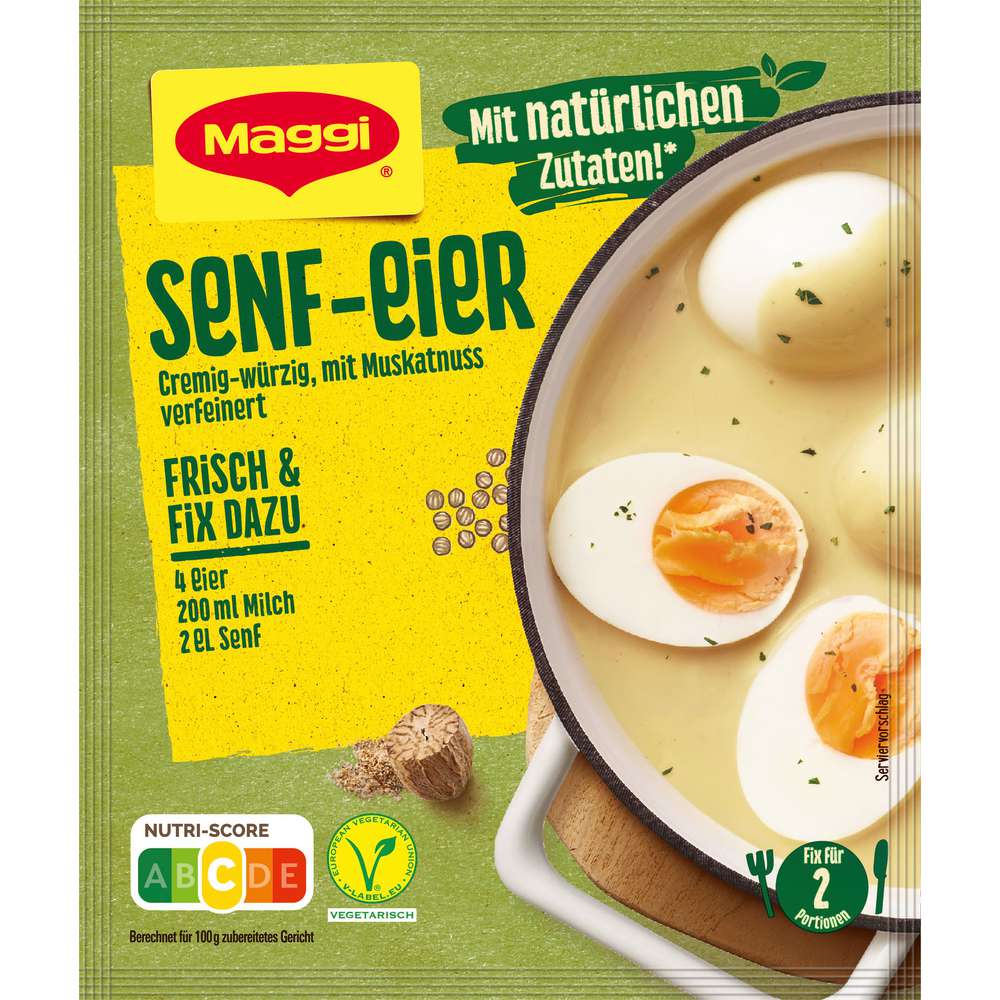 Maggi Mustard eggs