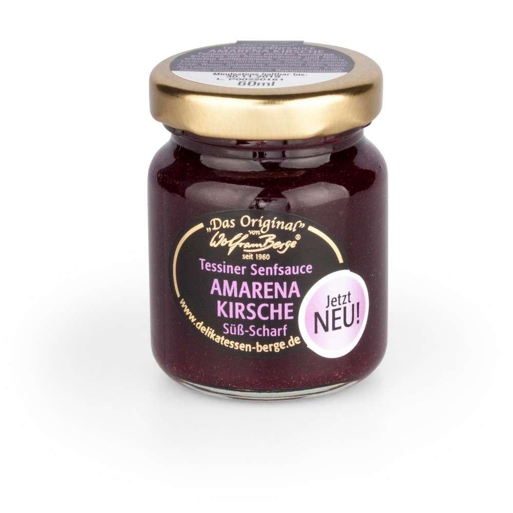 Wolfram Berge Mustard sauce, Amarena cherry