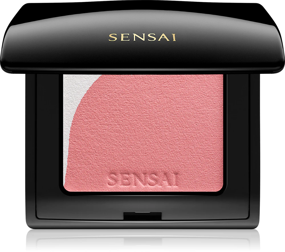 Sensai Blooming Blush Rouge for radiant skin with a brush Farbton 02 Blooming Peach 4 g