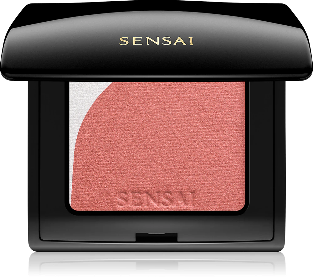 Sensai Blooming Blush Rouge for radiant skin with a brush Farbton 03 Blooming Coral 4 g