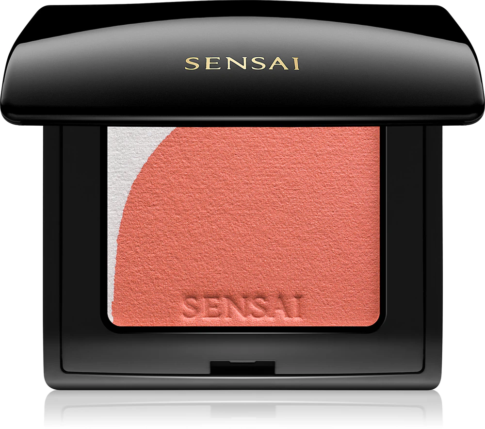 Sensai Blooming Blush Rouge for radiant skin with a brush Farbton 04 Blooming Orange 4 g