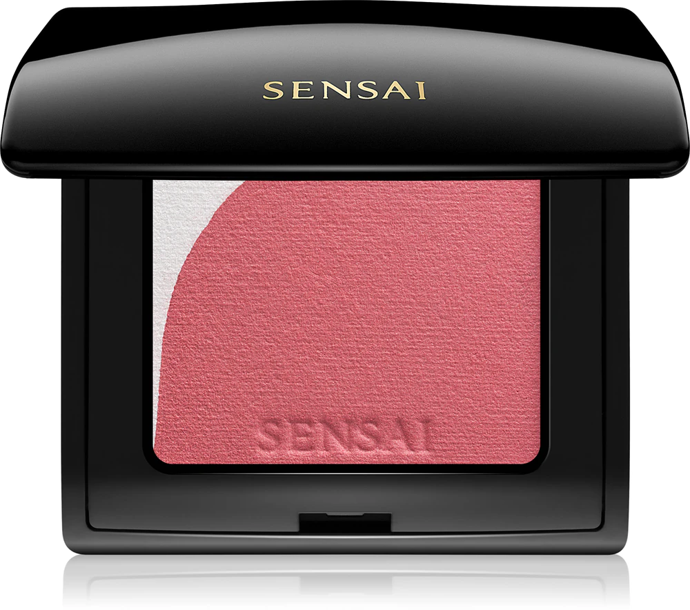 Sensai Blooming Blush Rouge for radiant skin with a brush Farbton 01 Blooming Mauve 4 g