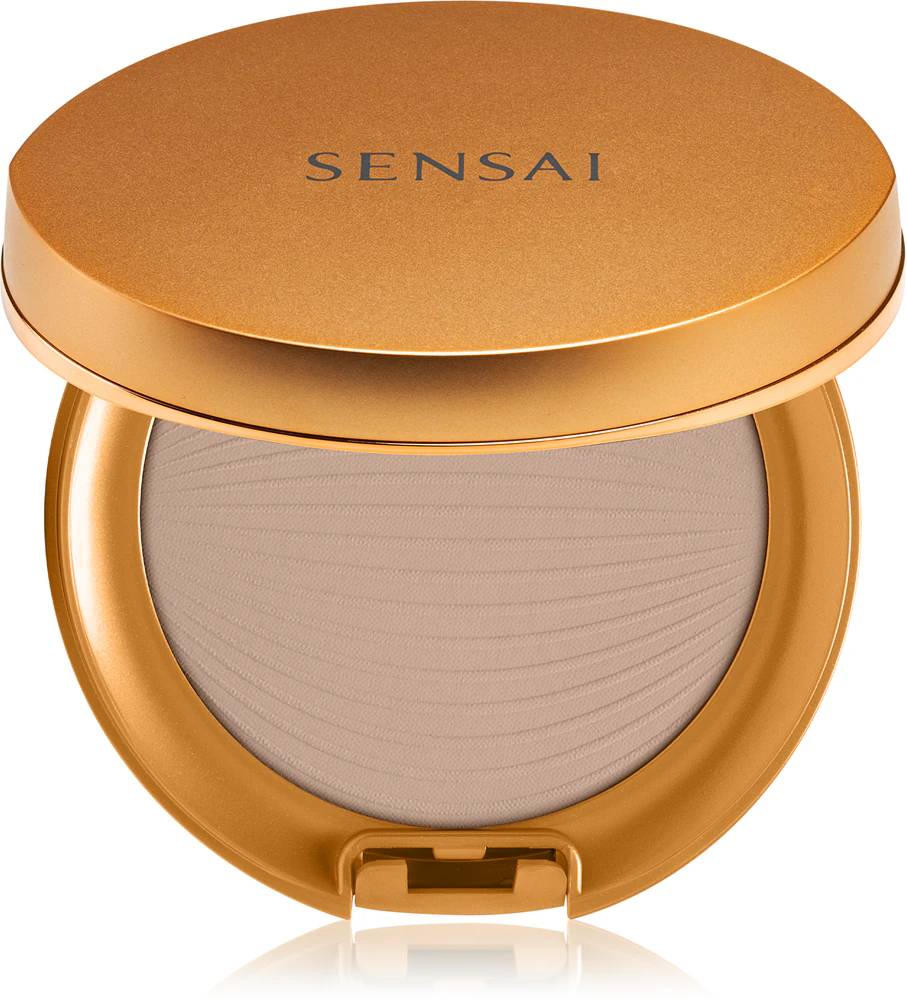 Sensai Silky Bronze Natural Veil Compact the powdery compact make-up for clear and smooth skin Farbton SC03 Medium 8,5 g