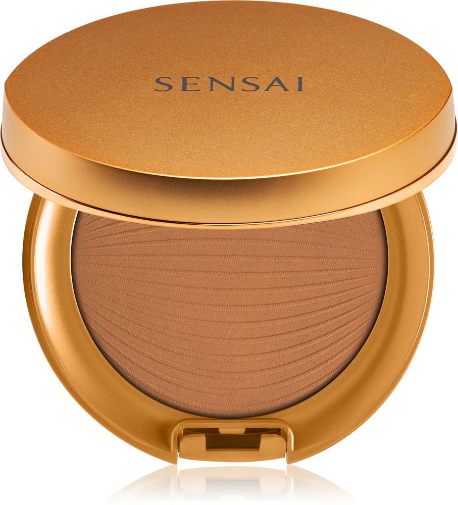 Sensai Silky Bronze Natural Veil Compact the powdery compact make-up for clear and smooth skin Farbton SC04 Dark 8,5 g