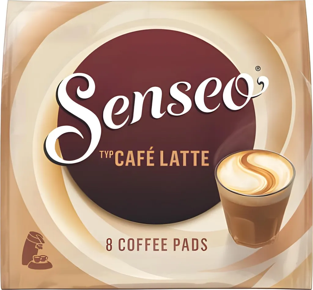 SENSEO 4051016 Coffee Pads Cafe Latte 8pcs