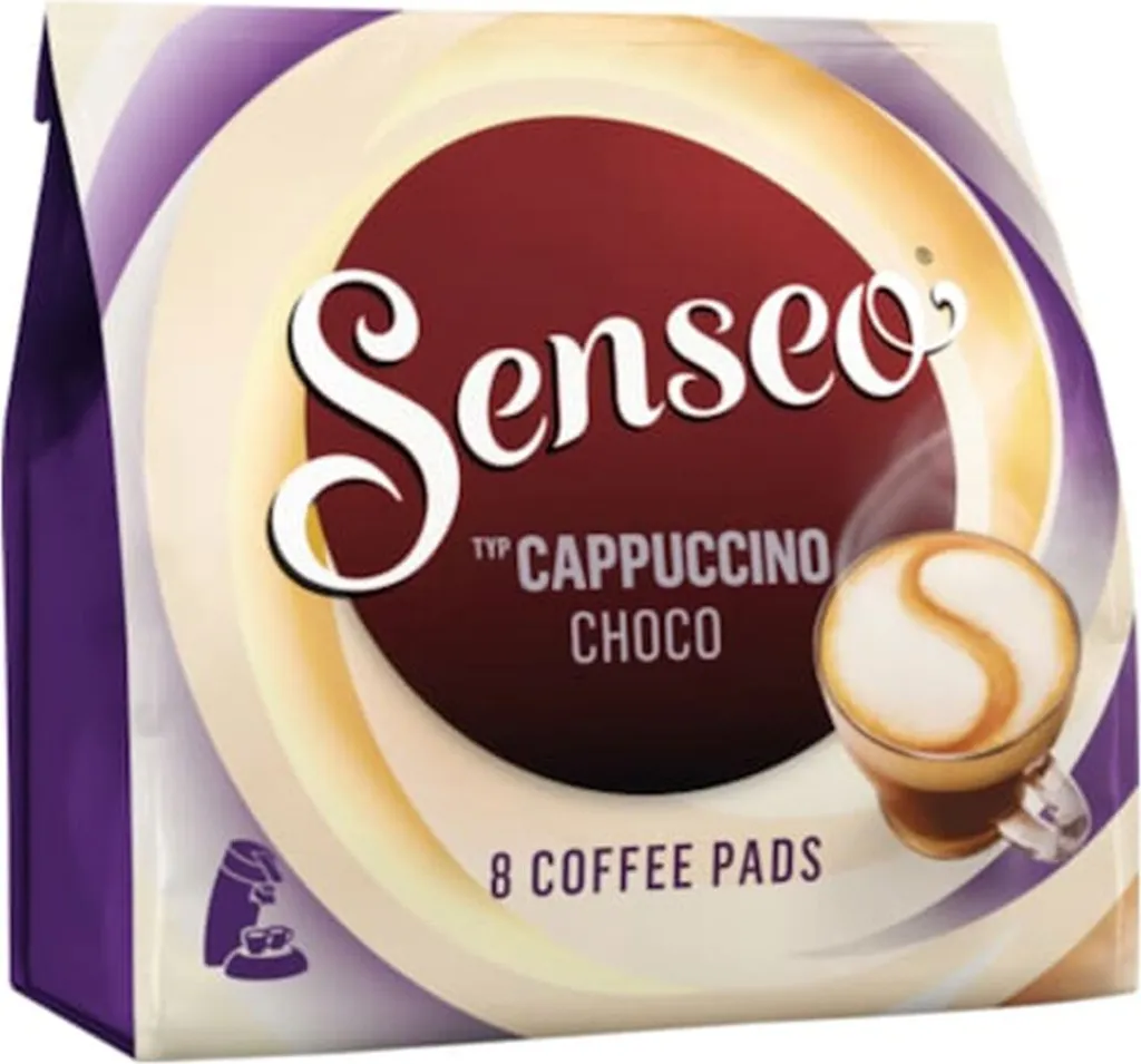 Senseo Cappuccino Choco | 8 coffee pods, 92 g