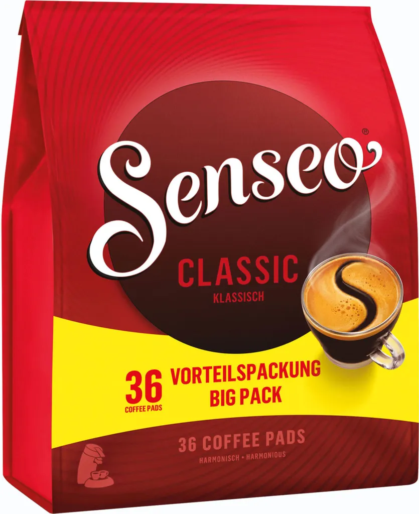 Senseo Classic | Value Pack | 36 Coffee Pods 250g