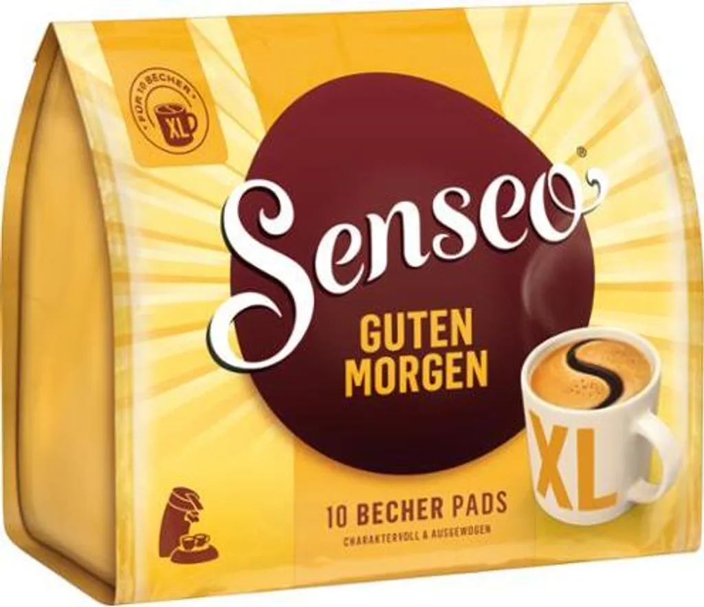 Senseo Good Morning XL | 10 Coffee Pads 125g
