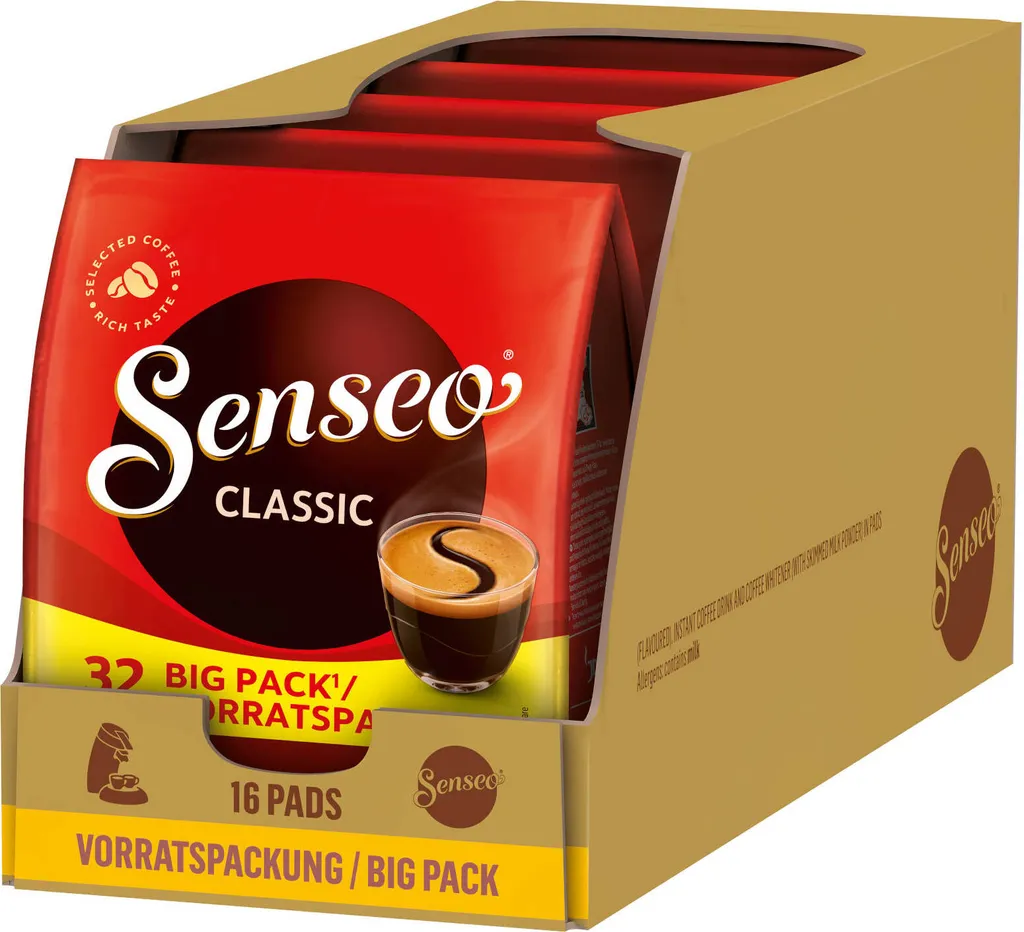 SENSEO Pads Classic Senseopads 5 x 32 Drink Value Pack 1110g