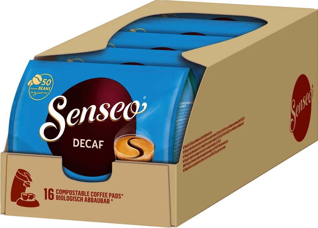 SENSEO Pads Decaf decaffeinated Senseopads 80 beverage pads