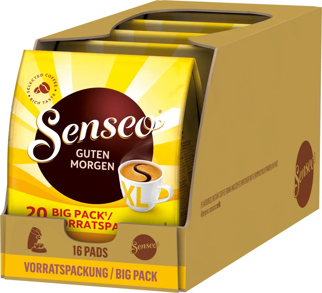 SENSEO Pads Good Morning XL 5 x 20 Drink Value Pack