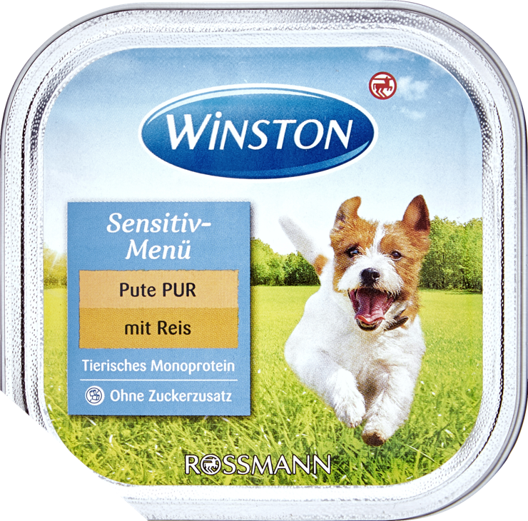 Winston Sensitive menu Pure turkey with rice