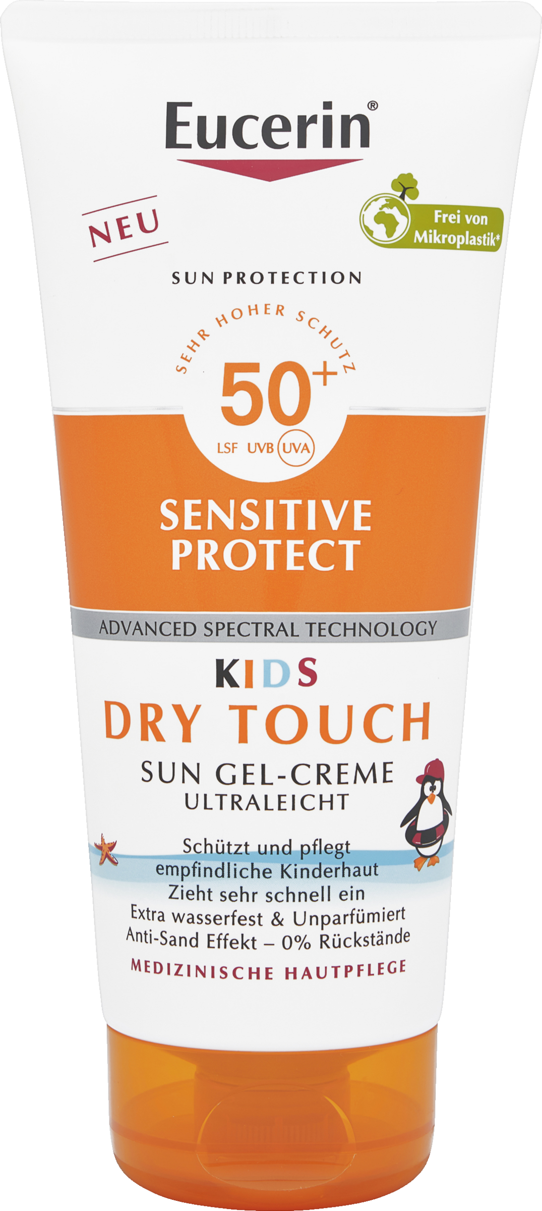 Eucerin Sensitive Protect Kids Dry Touch Sun Gel-Creme LSF 50+