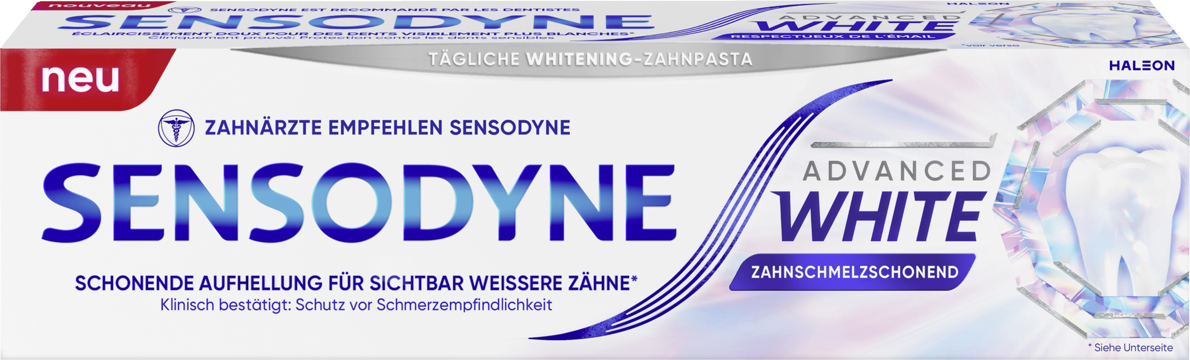 Sensodyne Advanced White toothpaste