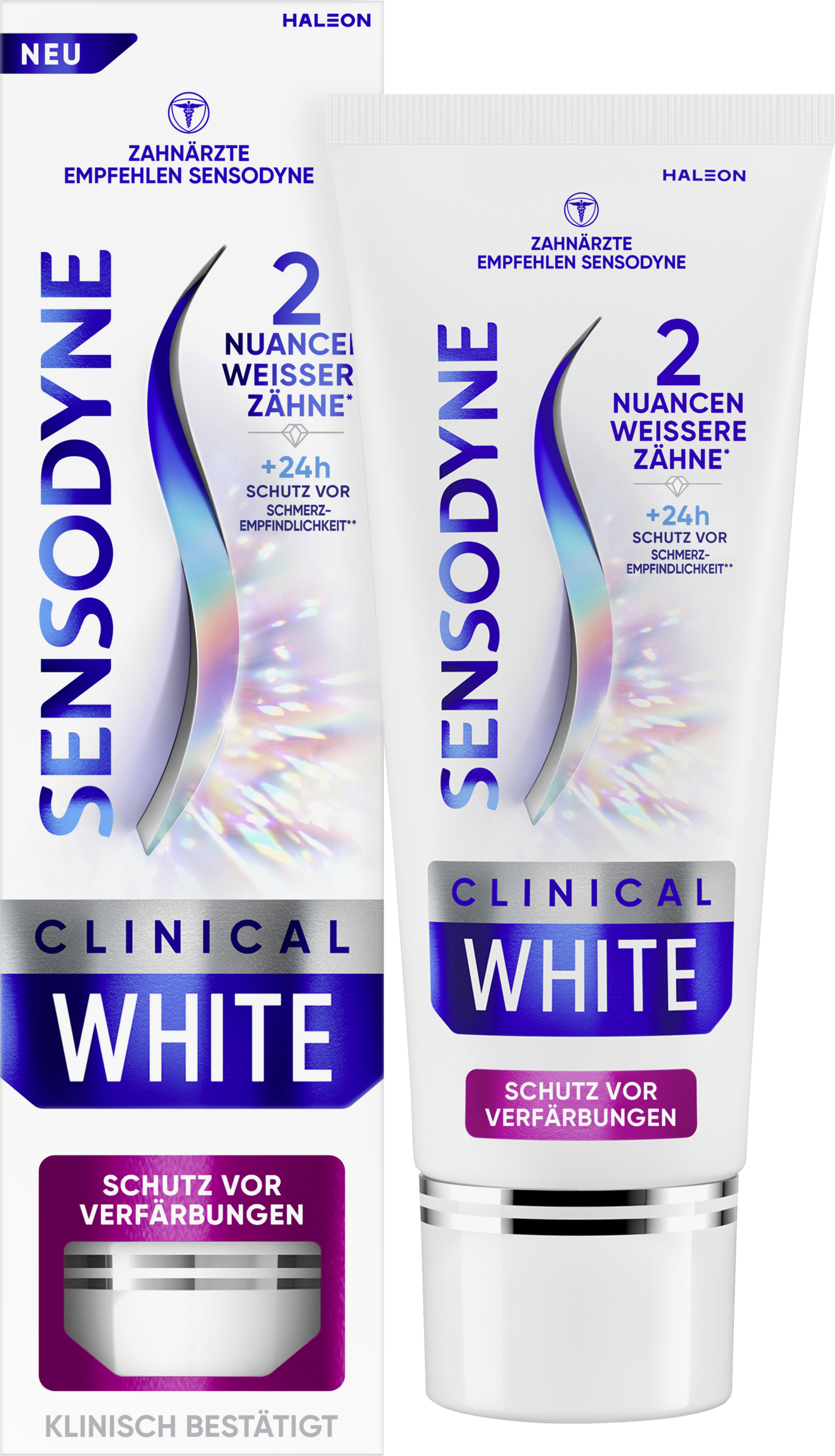 Sensodyne Clinical White toothpaste