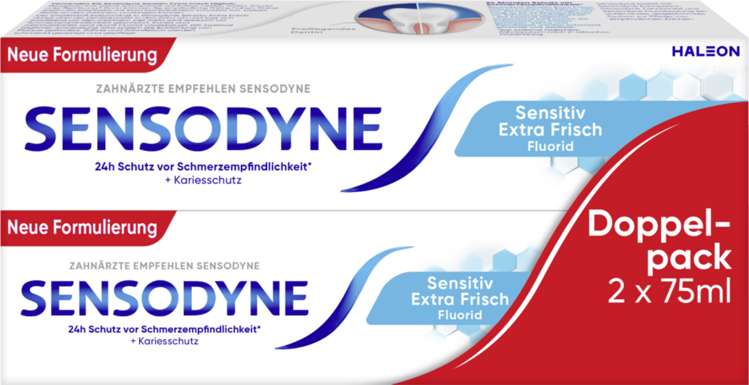 Sensodyne Extra Fresh Toothpaste 2-pack