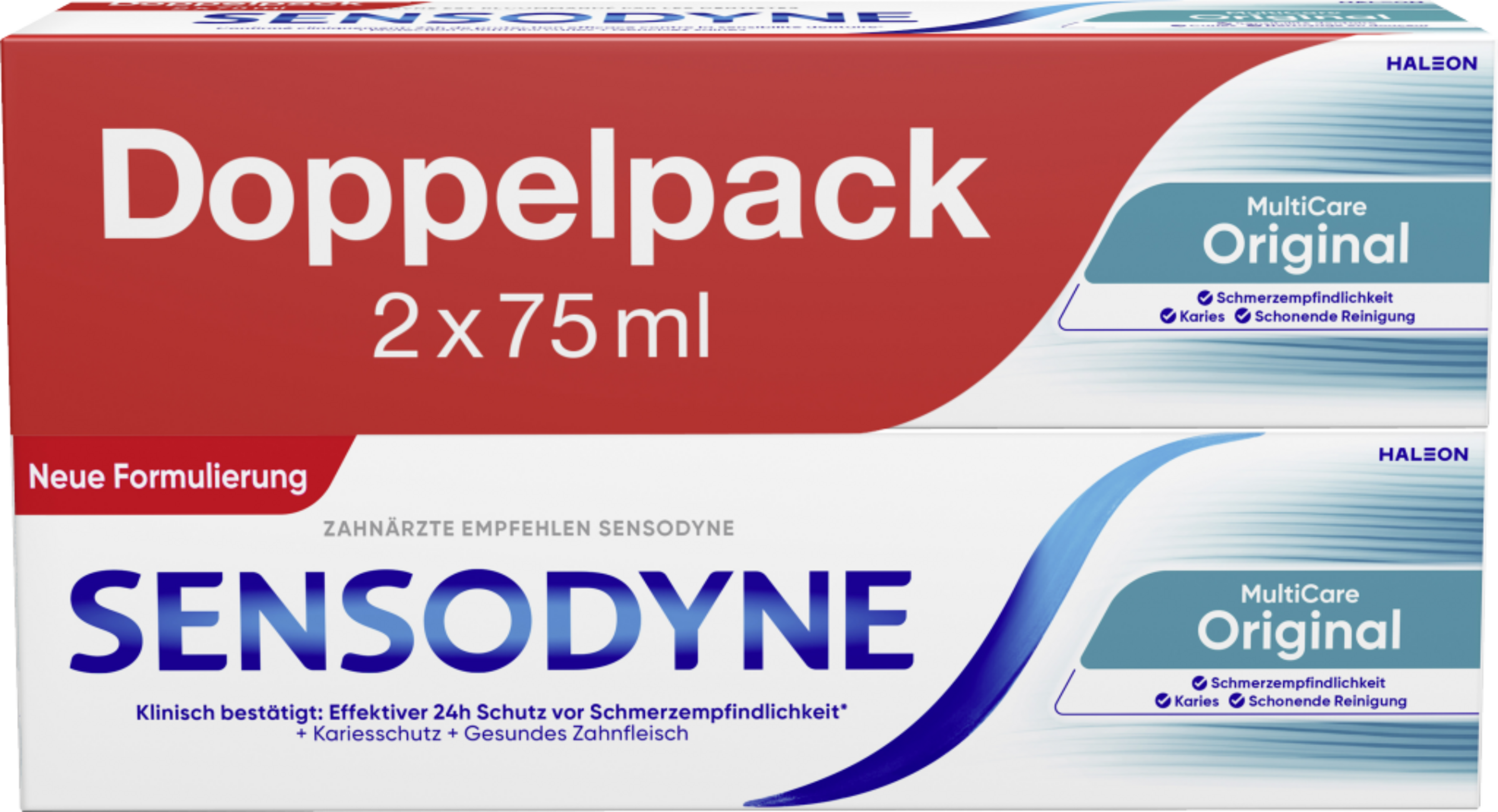 Sensodyne MultiCare Original toothpaste pack of 2