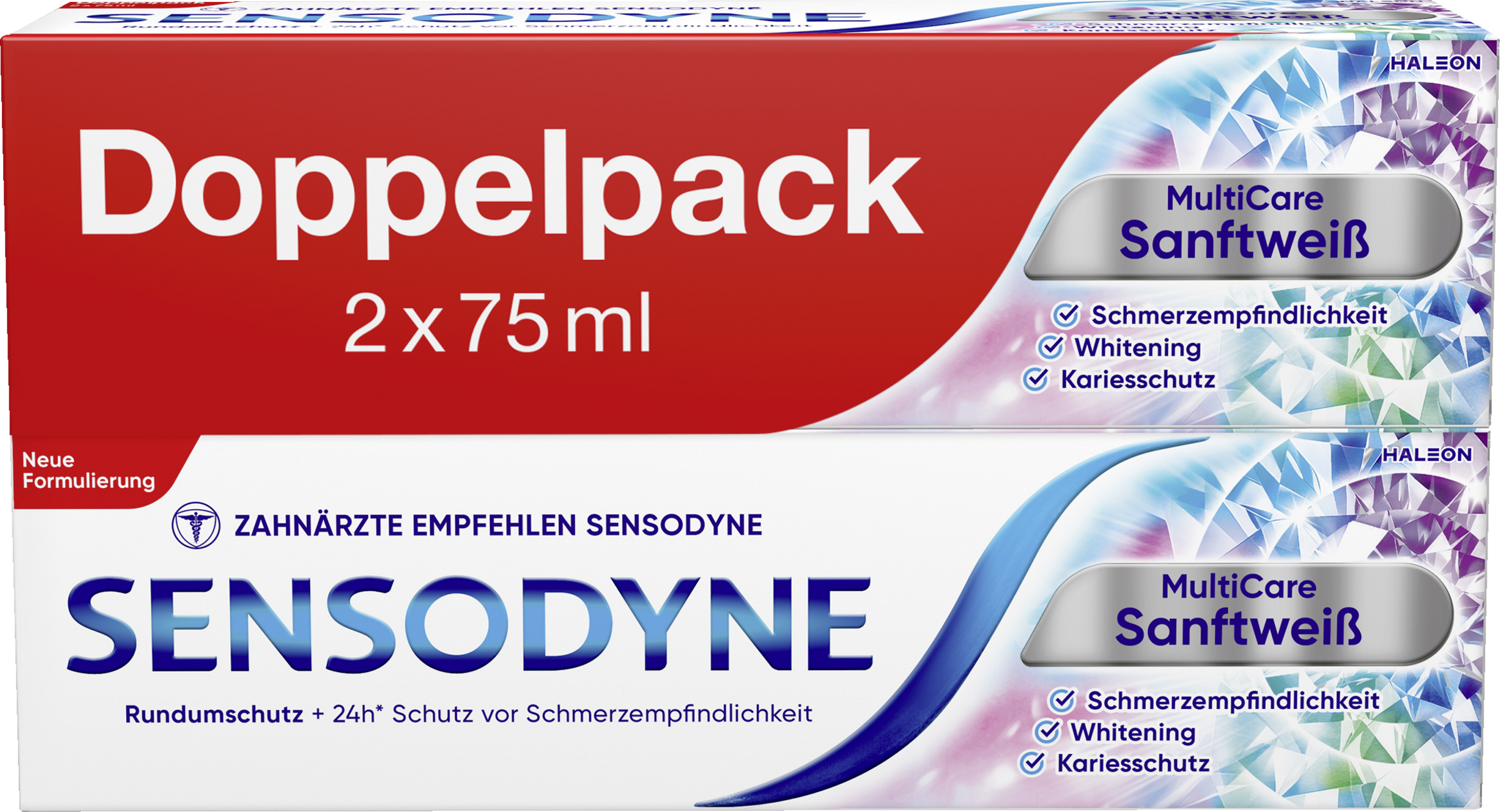 Sensodyne MultiCare Gentle Whitening Toothpaste Twin Pack
