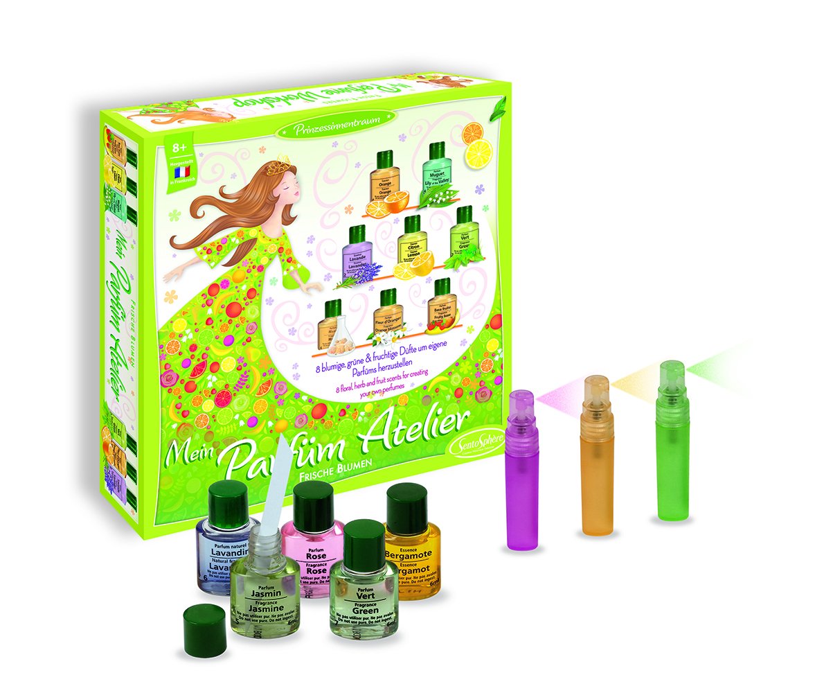 Sentosphere My Perfume Workshop With Fresh Flowers Cosmetic Set