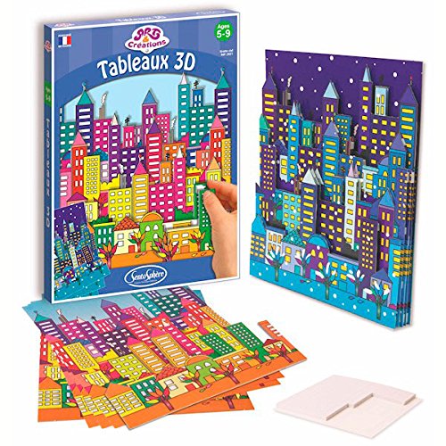 Sentosphere Jigsaw And Creations D City Etch Paper Craft Kit