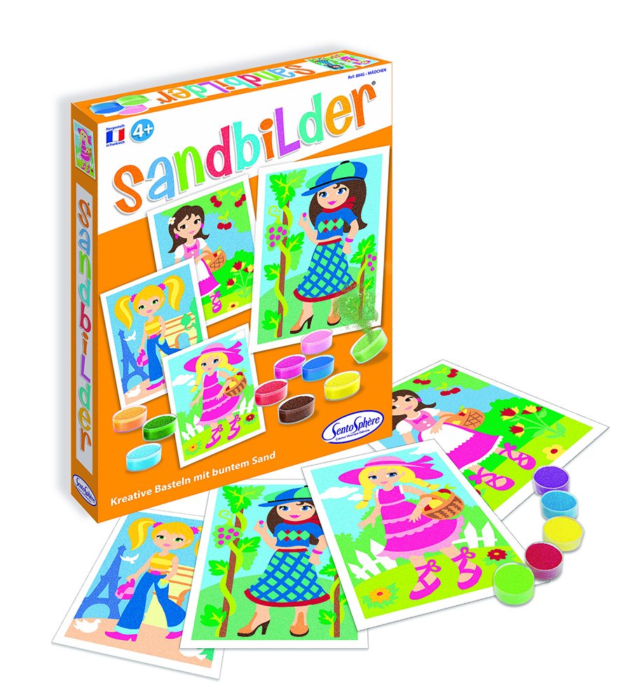 Sentosphere Sand Pictures Girls Craft Set