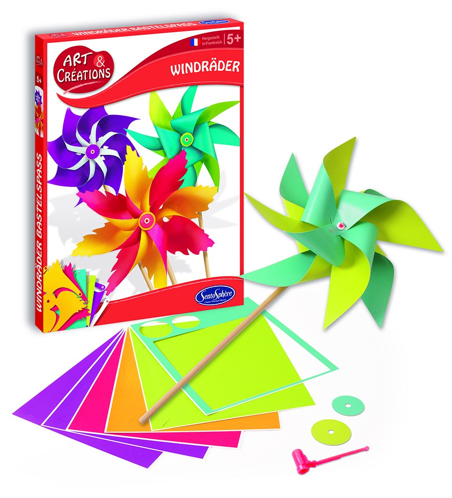 Sentosphere Pinwheels Craft Card Craft Kit
