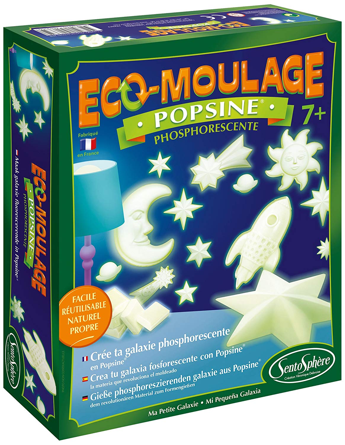 Sentosphere Sentosph Re Painting Eco Moulage Popsine My Little Galaxy