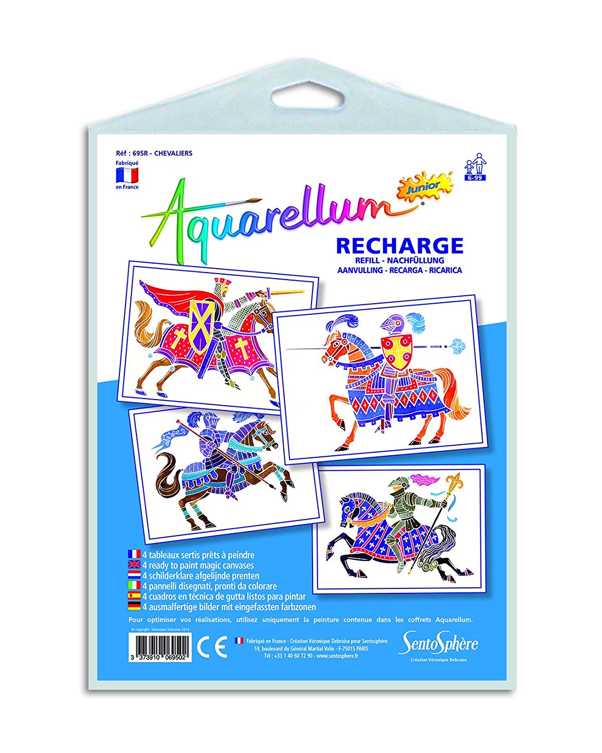Sentosphere Sentosph Re Malset Aquarellum Junior Refill Pack Rider