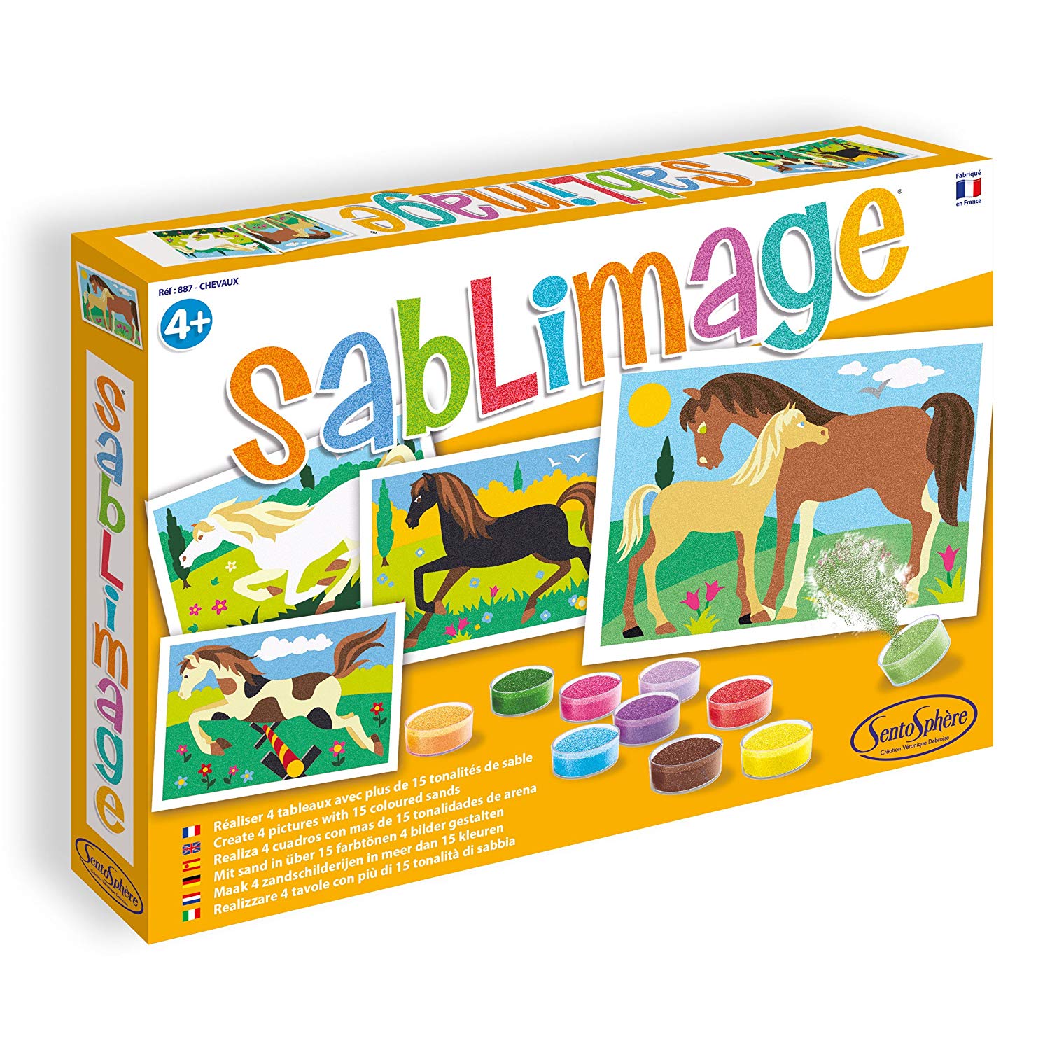 Sentosphere Sand Pictures Horses Templates