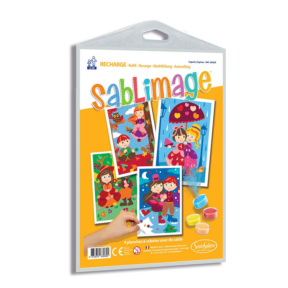 Sentosphere Sentosph Re R Sablimage Friends Refill Pack Multi Coloured