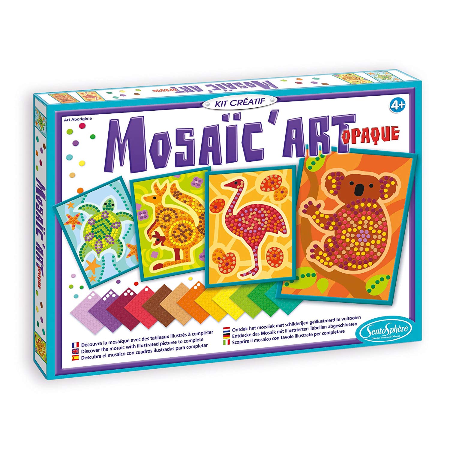 Sentosphere Sentosph Re Magic Shrink Wrap Mosaic Art Opaque Aboriginal