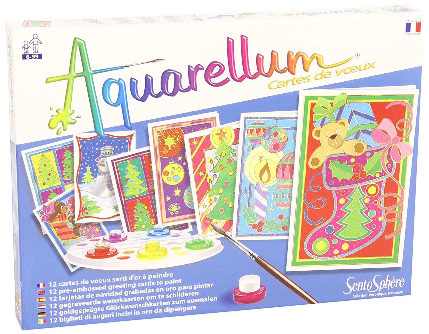 Sentosphere Aquarellum Greeting Cards