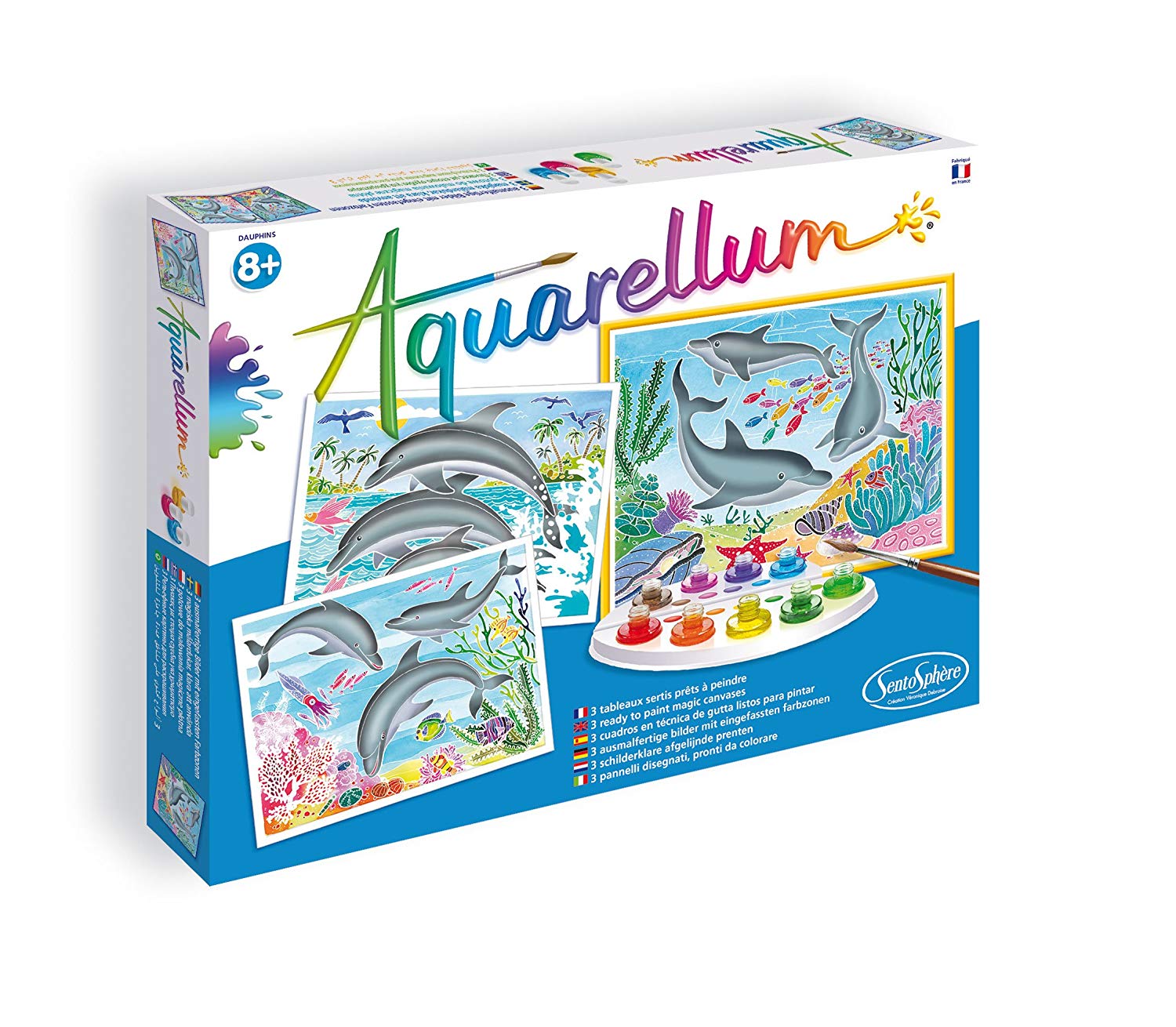Sentosphere Dolphin Drawing Set