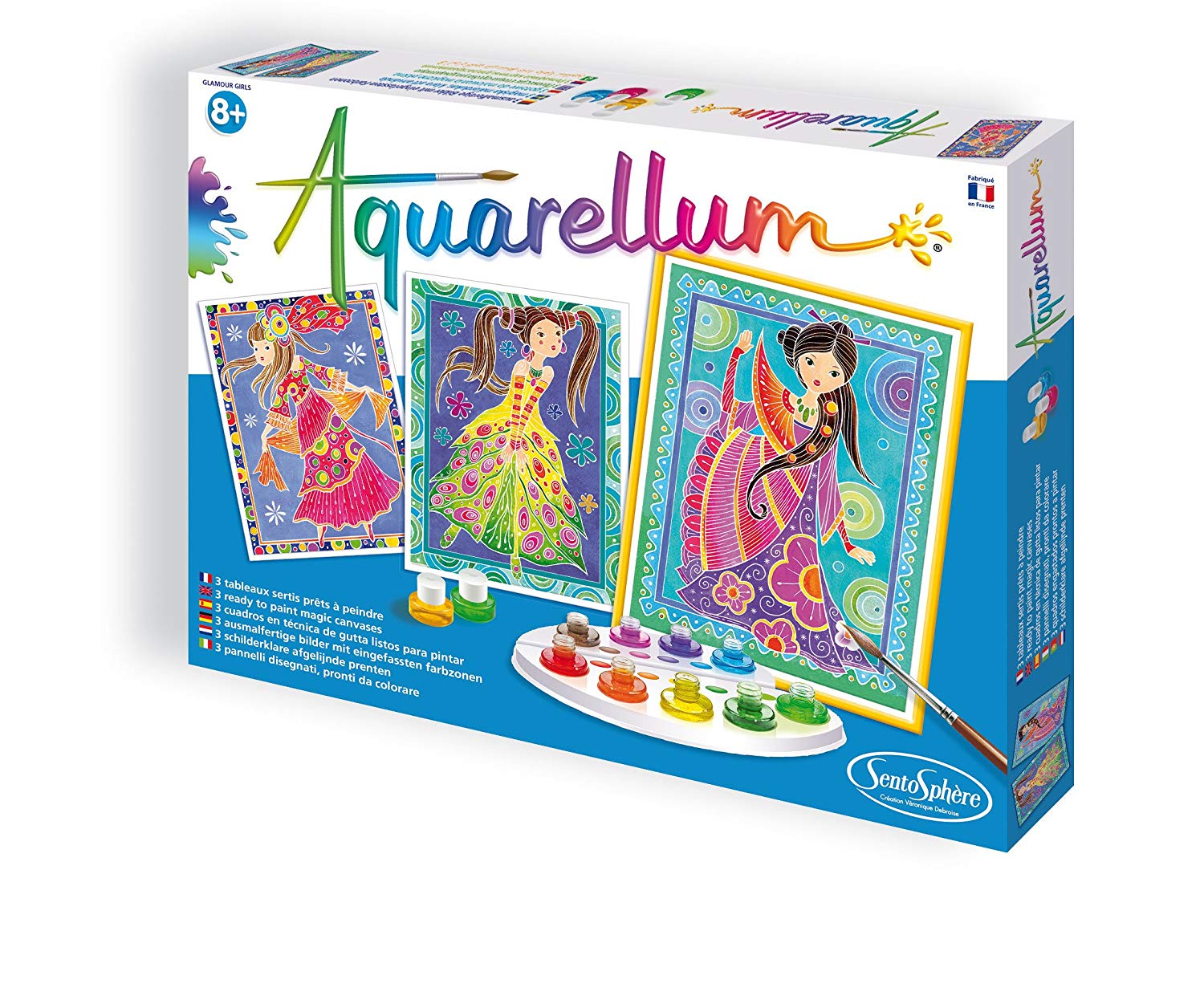 Sentosphere Aquarellum Gm Glamour Girls Of Colouring In Pictures