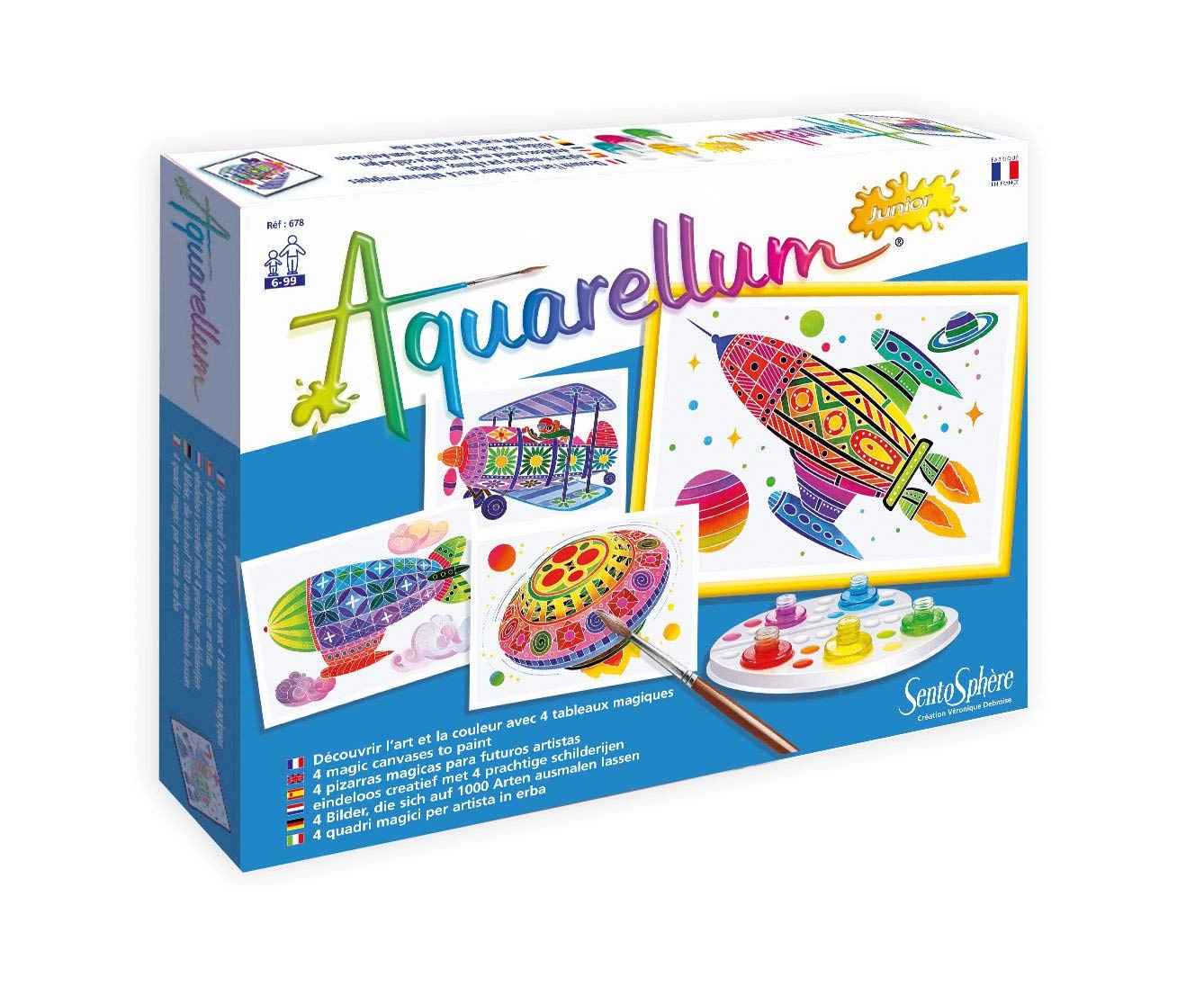 Sentosphere Aquarellum Junior Flying Object Music Rock