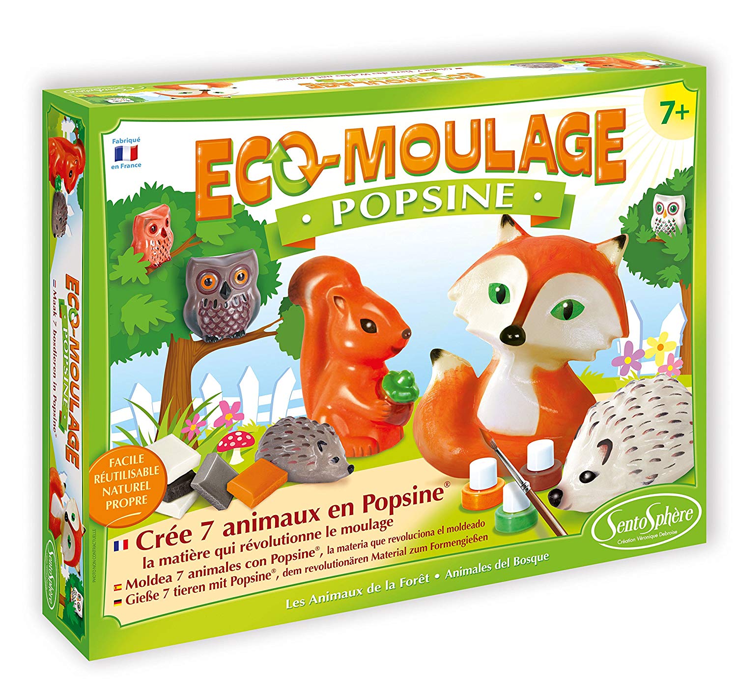 Sentosphere Eco Moulage Forest Animals