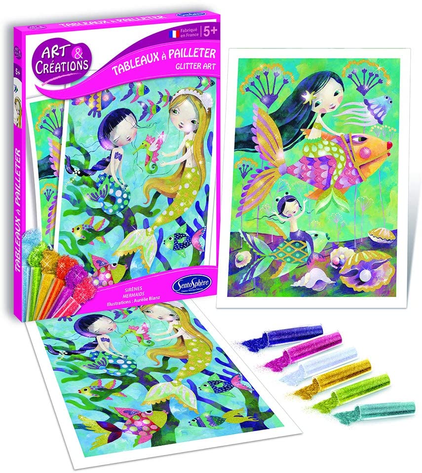 Sentosphere Unisex Toy Or Glitter Images Mermaid