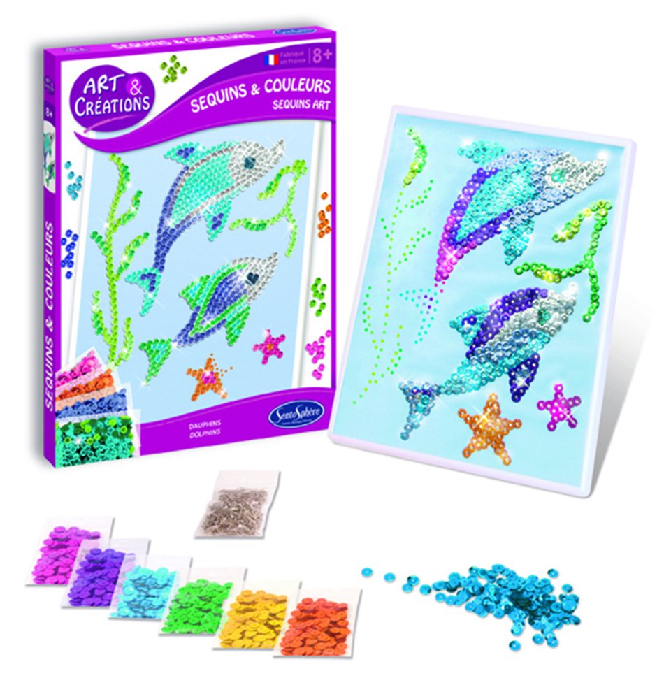 Sentosphere Sequins Colours Coq